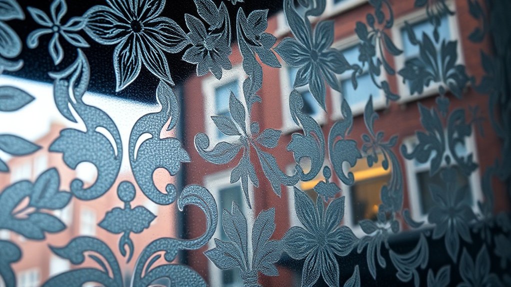 Patterned Decorative Glass Neasden