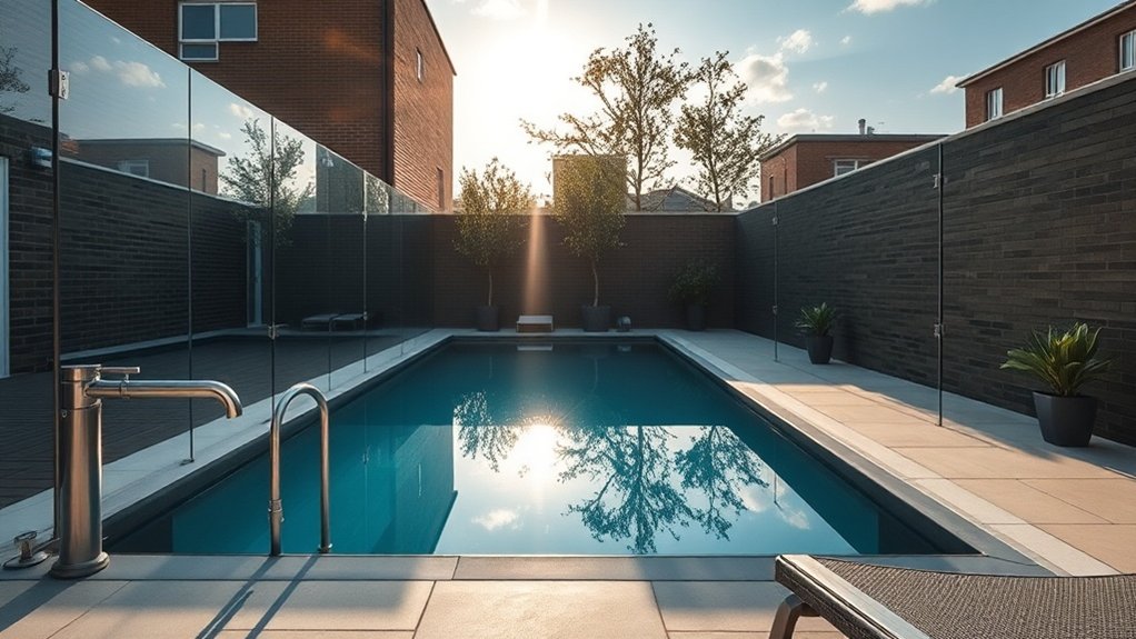 Pool Glass Fencing Neasden