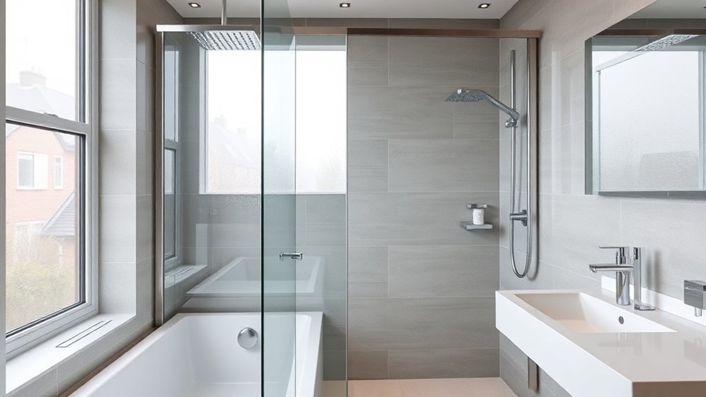 Semi-Frameless Shower Screens Neasden
